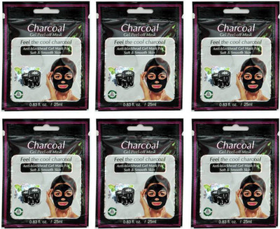 romaniya beauty Charcoal Peel Off Mask - Oil Control Anti-Blackhead Mask Cream, 27ml (Pack of 6) (162 ml)(150 ml)
romaniya beauty Charcoal Peel Off Mask - Oil Control Anti-Blackhead Mask Cream, 27ml (Pack of 6) (162 ml)(150 ml)