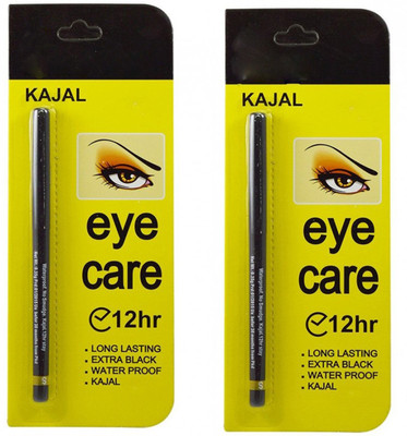 YOUNGMONK black kajal (Pack of 2) (Black)(Black)