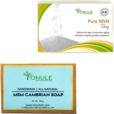 Ionule Pure MSM Soap For Natural Beauty Cambrian Soap Combo of 2(200 g, Pack of 2)
Ionule Pure MSM Soap For Natural Beauty Cambrian Soap Combo of 2(200 g, Pack of 2)