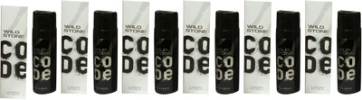 Wild Stone CHROME ( PACK OF 6) Perfume Body Spray - For Men(120 ml, Pack of 6)