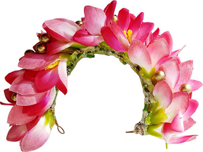 LEYSIN Gajra Hair Accessories For Women South Indian Dancing And Wedding Use Hair Accessory Set(Pink)
LEYSIN Gajra Hair Accessories For Women South Indian Dancing And Wedding Use Hair Accessory Set(Pink)