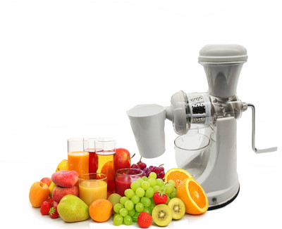 Alpyog Fruits and Vegetable Orange Juicer with Steel Handle and Waste Cup 0 Juicer(White, 1 Jar)
Alpyog Fruits and Vegetable Orange Juicer with Steel Handle and Waste Cup 0 Juicer(White, 1 Jar)