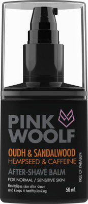 Pink Woolf After Shave Balm - For normal to sensitive skin Aftershave Balm(50 ml) 
Pink Woolf After Shave Balm - For normal to sensitive skin Aftershave Balm(50 ml)