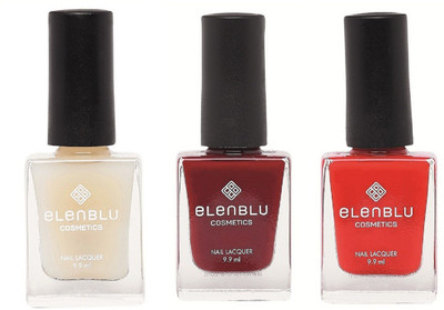 Elenblu White Water Top - Top Coats Nail Polish & Set of 2 - Inflamed Rose & Wicked (9.9ml Each) Matte Nail Polish(Pack of 3)
Elenblu White Water Top - Top Coats Nail Polish & Set of 2 - Inflamed Rose & Wicked (9.9ml Each) Matte Nail Polish(Pack of 3)