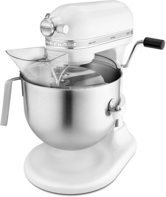 KitchenAid 5KSM7591XBWH 6.9L PROFESSIONAL STAND MIXER WHITE (Commercial-Stand Mixer) 240 Juicer Mixer Grinder(White, 1 Jar)
KitchenAid 5KSM7591XBWH 6.9L PROFESSIONAL STAND MIXER WHITE (Commercial-Stand Mixer) 240 Juicer Mixer Grinder(White, 1 Jar)