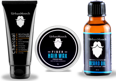 UrbanMooch Peel of Mask & Beard Growth Oil, & Hair Wax Men's Grooming Facial Kit for Skin Brightening, Anti Ageing & For Blackheads Removal Set of 3 (Set of 3)(Set of 3)
UrbanMooch Peel of Mask & Beard Growth Oil, & Hair Wax Men's Grooming Facial Kit for Skin Brightening, Anti Ageing & For Blackheads Removal Set of 3 (Set of 3)(Set of 3)