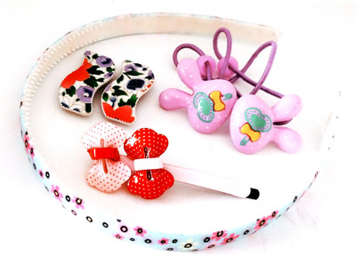 FASHIONABLE SET OF 6 PRINTED HAIR BAND,PRINTED TIC TAC CLIP,RUBBER BAND AND CLIP Hair Accessory Set(Multicolor)
FASHIONABLE SET OF 6 PRINTED HAIR BAND,PRINTED TIC TAC CLIP,RUBBER BAND AND CLIP Hair Accessory Set(Multicolor)