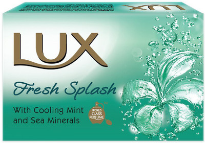 Lux Fresh Splash Cooling Mint & Sea Minerals Soap Bar - 150g (Pack of 3)(150, Pack of 3)
Lux Fresh Splash Cooling Mint & Sea Minerals Soap Bar - 150g (Pack of 3)(150, Pack of 3)