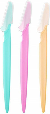 Glamzone 3Pcs/lot Portable Eyebrow Trimmer Hair Remover Set Eye Brow Shaver For Makeup Kit Stainless Steel Cutting Cosmetic Tools Disposable Razor(Pack of 3)
Glamzone 3Pcs/lot Portable Eyebrow Trimmer Hair Remover Set Eye Brow Shaver For Makeup Kit Stainless Steel Cutting Cosmetic Tools Disposable Razor(Pack of 3)