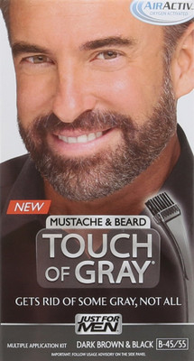 Just for Men Touch of Gray Mustache and Bear Color, Dark Brown & Black Hair Color(Gray)
Just for Men Touch of Gray Mustache and Bear Color, Dark Brown & Black Hair Color(Gray)