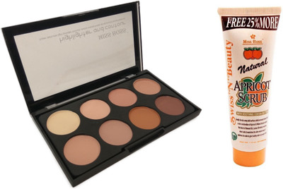 Miss Boss Natural Apricot Scrub with Soothing cocoa Butter (212 g) and kb concealer kit combo(Set of 2)
Miss Boss Natural Apricot Scrub with Soothing cocoa Butter (212 g) and kb concealer kit combo(Set of 2)
