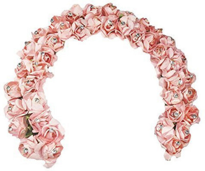VERBIER Gajra Accessory for women and girls Hair Accessory Set(Pink)
