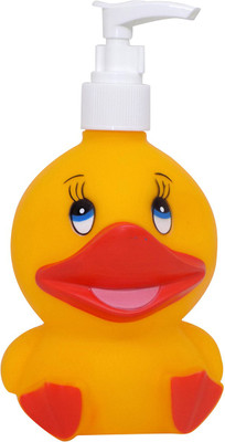RAAYA Soap Dispenser Kids Bathroom Decor Sets Kitchen Soap Dispenser for Liquid Soap(Yellow)
