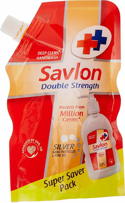 Savlon Double Strength Handwash - 185 ml(185 ml, Pouch)