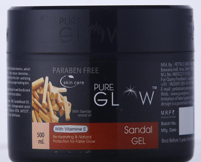 PURE GLOW SANDAL FACIAL GEL(500 ml)