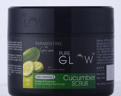 PURE GLOW CUCUMBER SCRUB(500 ml)