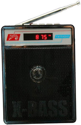 Fangtooth Portable FM Radio SL-413 Supports USB Pen-drive, Aux-in & Memory card FM Radio(Black)
Fangtooth Portable FM Radio SL-413 Supports USB Pen-drive, Aux-in & Memory card FM Radio(Black)
