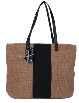 India Jutes Exclusive Jute Multipurpose Bag Multipurpose Bag(Beige, 15 L)