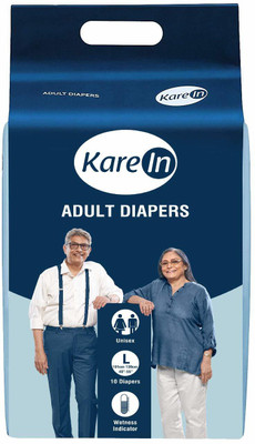 Karein Adult Diapers - L(10 Pieces)