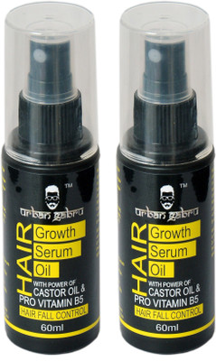 UrbanGabru hair growth serum oil with castor oil for hair fall control Hair Oil- 120 ml (Pack Of 2) Hair Oil(120 ml)
UrbanGabru hair growth serum oil with castor oil for hair fall control Hair Oil- 120 ml (Pack Of 2) Hair Oil(120 ml)