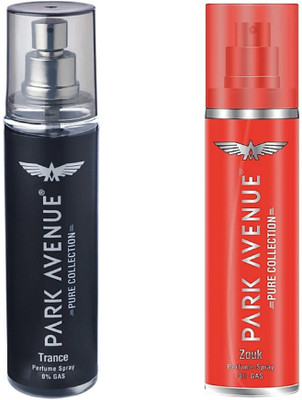 Park Avenue Pure Collection Trance & Zouk Deodorant Spray - For Men & Women(270 ml, Pack of 2)
Park Avenue Pure Collection Trance & Zouk Deodorant Spray - For Men & Women(270 ml, Pack of 2)