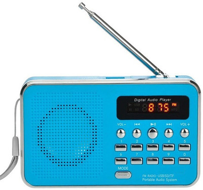 CRETO BT-SM74 Portable Digital Radio/Fm Music Player Support USB, Aux & SD card FM Radio(Blue)
CRETO BT-SM74 Portable Digital Radio/Fm Music Player Support USB, Aux & SD card FM Radio(Blue)