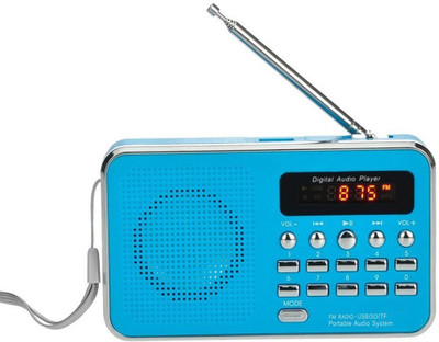 CRETO BT-SM74 Portable Radio/Fm Music Player Support USB Pen-drive, Aux and SD card FM Radio(Blue)
CRETO BT-SM74 Portable Radio/Fm Music Player Support USB Pen-drive, Aux and SD card FM Radio(Blue)