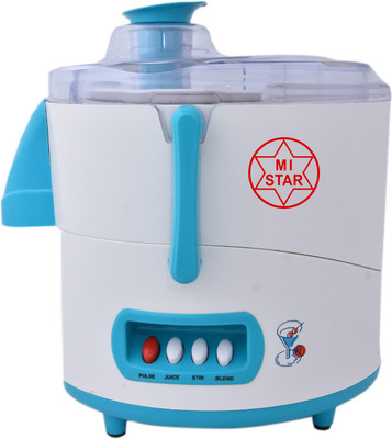 mi star JMG18H20 550 Juicer Mixer Grinder(Multicolor, 2 Jars)