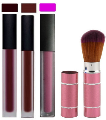 ADJD ULTRA SMOOTH PROFESSIONAL MAKEUP BRUSH WITH WATER PROOF LIQUID MATTE LIPSTICK(Set of 4)
ADJD ULTRA SMOOTH PROFESSIONAL MAKEUP BRUSH WITH WATER PROOF LIQUID MATTE LIPSTICK(Set of 4)