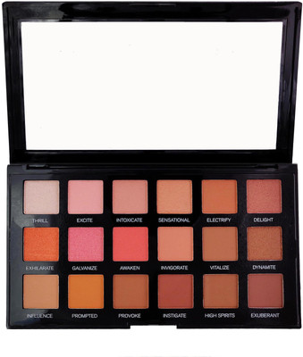 One Personal Care 18 Color HD Ultimate Eye Shadow Palette | HF375-02 18 g(Multicolor, Beige, Gold, Brown, Yellow, Pink, Orange, Peach)
One Personal Care 18 Color HD Ultimate Eye Shadow Palette | HF375-02 18 g(Multicolor, Beige, Gold, Brown, Yellow, Pink, Orange, Peach)
