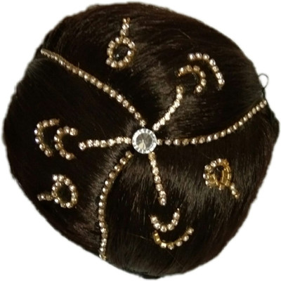 DYE Fashionable Artificial Juda Hair Accessories For Women and Girls with Stone Work Hair Extension Juda Bun(Brown)
DYE Fashionable Artificial Juda Hair Accessories For Women and Girls with Stone Work Hair Extension Juda Bun(Brown)