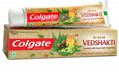 Colgate Swarna Vedshakti Toothpaste - 200gm Toothpaste(200 g)