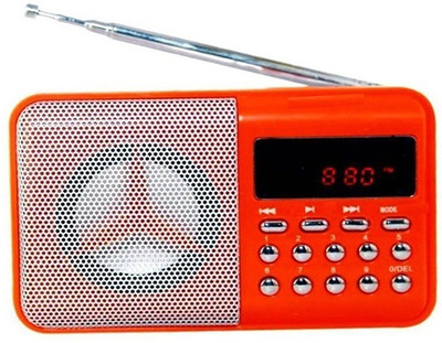 CRETO BT- SM71 Mini Portable Radio Fm Support USB Pen-drive, Memory Card & Aux in FM Radio(Orange)
CRETO BT- SM71 Mini Portable Radio Fm Support USB Pen-drive, Memory Card & Aux in FM Radio(Orange)