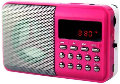 CRETO BT- SM71 Best Quality Portable Fm Radio Support USB Pen-drive, Memory Card & Aux in FM Radio(Pink)
CRETO BT- SM71 Best Quality Portable Fm Radio Support USB Pen-drive, Memory Card & Aux in FM Radio(Pink)