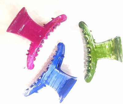 Baba Fashions Big Size Jumbo Clutch/Claw/Clips For Girls/Women Set Of 3 Pics Hair Accessory Set(Multicolor)
Baba Fashions Big Size Jumbo Clutch/Claw/Clips For Girls/Women Set Of 3 Pics Hair Accessory Set(Multicolor)
