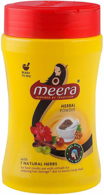 Meera Herbal Hairwash Powder 120 g (Pack of 2)(240 g)