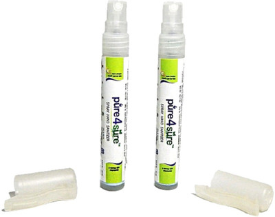 Pure4Sure Handsanitizer(10 ml, Bottle, Pack of 2)