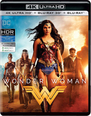 Wonder Woman (4K UHD + Blu-ray 3D + Blu-ray) (3-Disc Box Set)(4K(UHD) Blu-ray English)