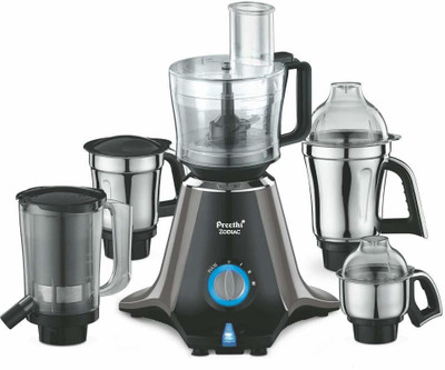 Preethi Zodiac MG-218 750 W Juicer Mixer Grinder(Black/Light Grey, 5 Jars)
Preethi Zodiac MG-218 750 W Juicer Mixer Grinder(Black/Light Grey, 5 Jars)