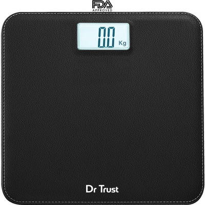 Dr. Trust (USA) Absolute Leather Digital Personal Weighing Scale Electronic Weight Machine For Human Body( Thermometer, Measuring Tape Included) Weighing Scale(Black)
Dr. Trust (USA) Absolute Leather Digital Personal Weighing Scale Electronic Weight Machine For Human Body( Thermometer, Measuring Tape Included) Weighing Scale(Black)