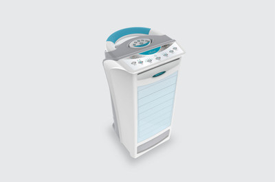 symphony silver i Room/Personal Air Cooler(White, Green, 9 Litres), Green;white