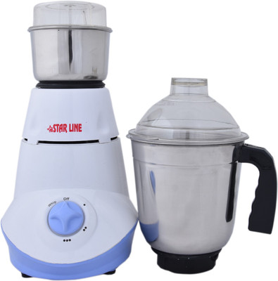 STAR LINE SBC12TH 400 Mixer Grinder(milky white, 2 Jars)