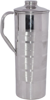 Prisha India Craft Pure Handmade Stainless Steel Jug with Lid Water Pitcher(0.9 L)
Prisha India Craft Pure Handmade Stainless Steel Jug with Lid Water Pitcher(0.9 L)