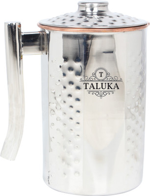 Taluka ( 5" x 9" inches approx ) Copper Stainless Steel Jug Capacity 2500 ml Water Restaurant Hotel Ware Home Garden Kitchen Dinning Water Jug(2 L)
Taluka ( 5" x 9" inches approx ) Copper Stainless Steel Jug Capacity 2500 ml Water Restaurant Hotel Ware Home Garden Kitchen Dinning Water Jug(2 L)