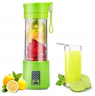 niknats Electric Juicer Mixer Bottle 220 Juicer Mixer Grinder(Green, 1 Jar)