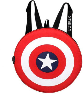STEEZE Avengers SuperHero Captain America Shield with USB Port Waterproof Multipurpose Bag(Black, Red, 20 L)
STEEZE Avengers SuperHero Captain America Shield with USB Port Waterproof Multipurpose Bag(Black, Red, 20 L)