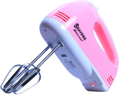 sayona Mini Blender 7 Speed Dough Hand Mixer Food Blender Multifunctional Food Processor Electric 300 W Electric Whisk(Pink)
sayona Mini Blender 7 Speed Dough Hand Mixer Food Blender Multifunctional Food Processor Electric 300 W Electric Whisk(Pink)