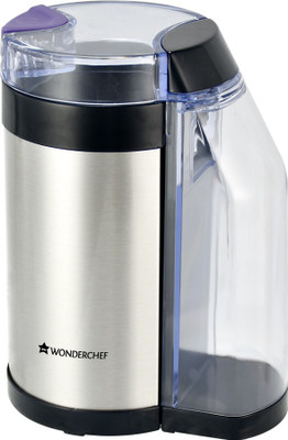 Wonderchef Easy Spice Masala Grinder with auto-dispenser 110 Mixer Grinder(Silver)
Wonderchef Easy Spice Masala Grinder with auto-dispenser 110 Mixer Grinder(Silver)