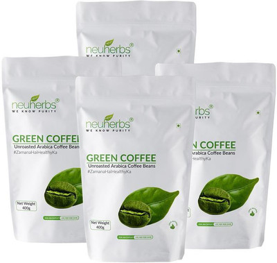 Neuherbs Organic Green Coffee Beans for Weight Loss Pack Of 4 Instant Coffee(4 x 100 g, Green Coffee Flavoured)
Neuherbs Organic Green Coffee Beans for Weight Loss Pack Of 4 Instant Coffee(4 x 100 g, Green Coffee Flavoured)