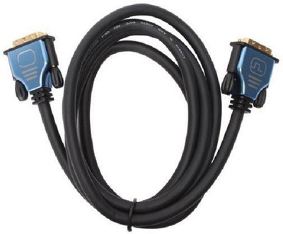 TechGear 3M Digital Monitor GOLD PLATED DVI Male to Male 24+1 Pin Dual Link TV Cable DVI Cable(Compatible with projectors, and HDTV, Black)
TechGear 3M Digital Monitor GOLD PLATED DVI Male to Male 24+1 Pin Dual Link TV Cable DVI Cable(Compatible with projectors, and HDTV, Black)